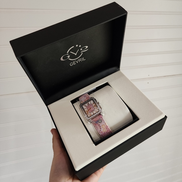 Gevril GV2 Padova Diamond - Floral Strap - Picture 2 of 5